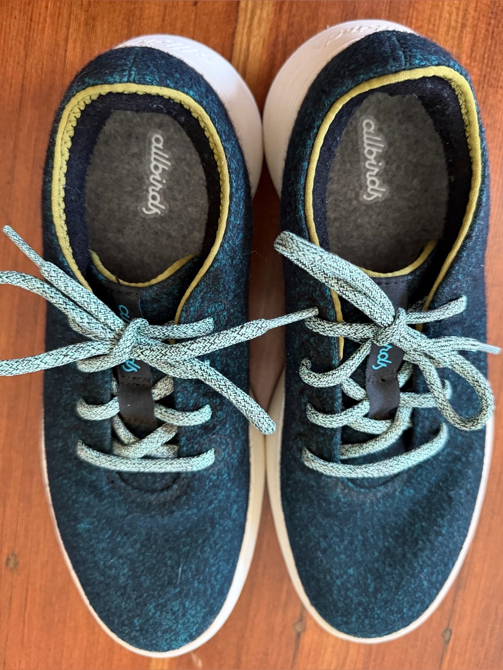Allbirds Teal Women's 9 Wool Runner Go Shoes